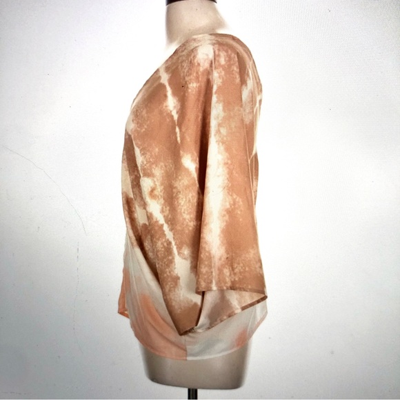 Ramona LaRue by Arianne Silk Tie Dye Top Sz L - Picture 6 of 9